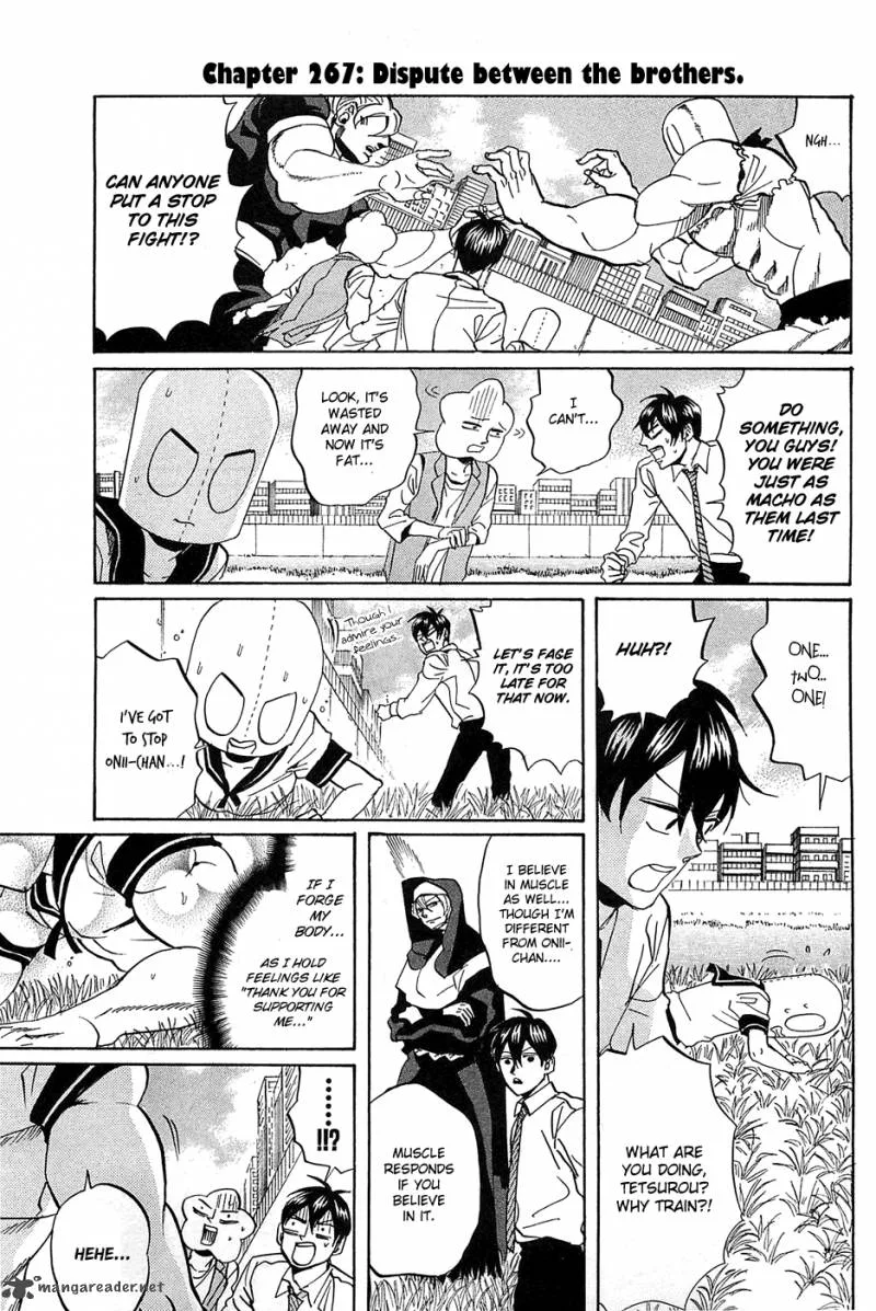 Arakawa Under the Bridge Chapter 267 page 2