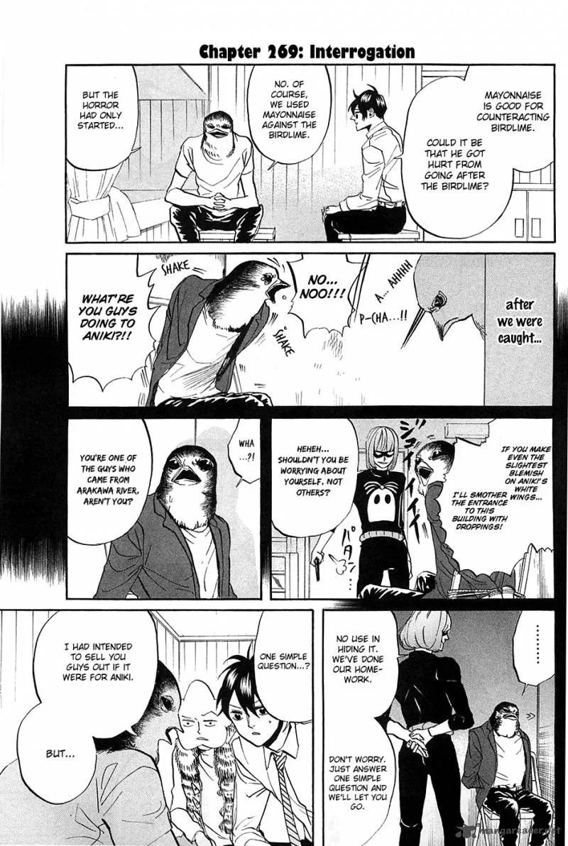 Arakawa Under the Bridge Chapter 269 page 2