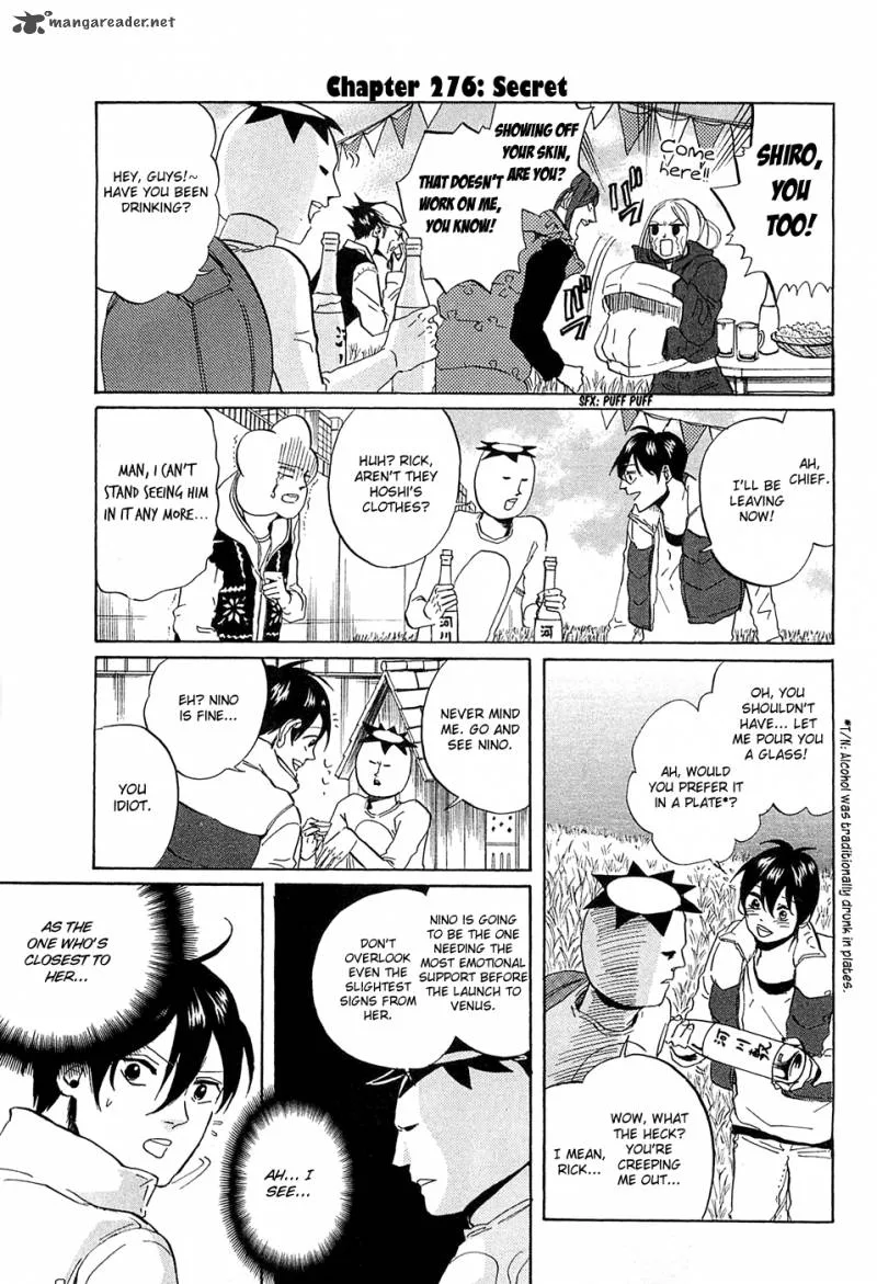 Arakawa Under the Bridge Chapter 276 page 2