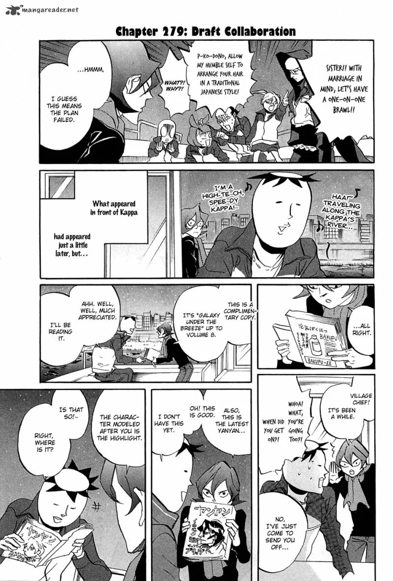 Arakawa Under the Bridge Chapter 279 page 2