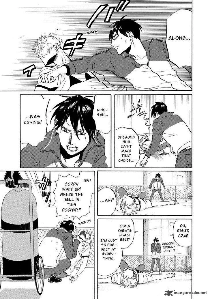 Arakawa Under the Bridge Chapter 280 page 16