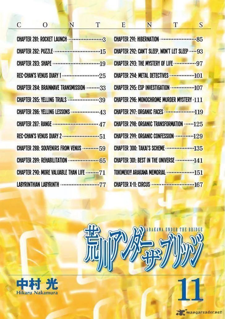 Arakawa Under the Bridge Chapter 281 page 5