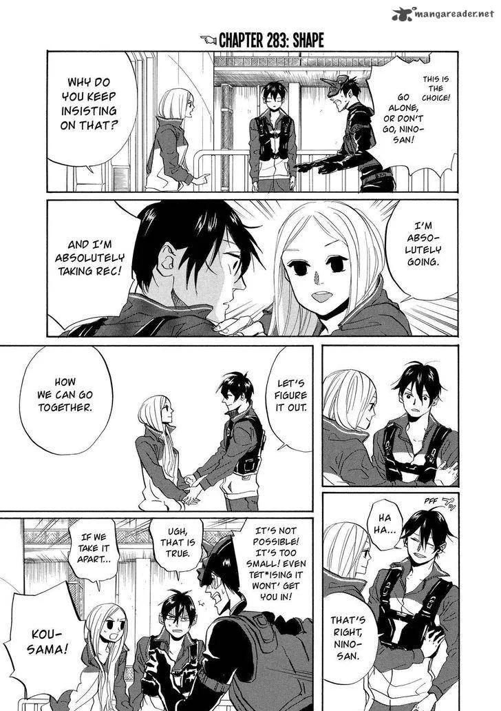 Arakawa Under the Bridge Chapter 283 page 2