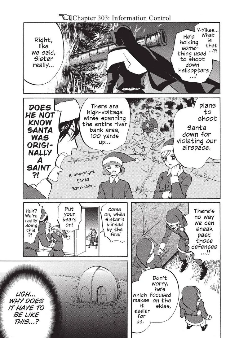 Arakawa Under the Bridge Chapter 303 page 1