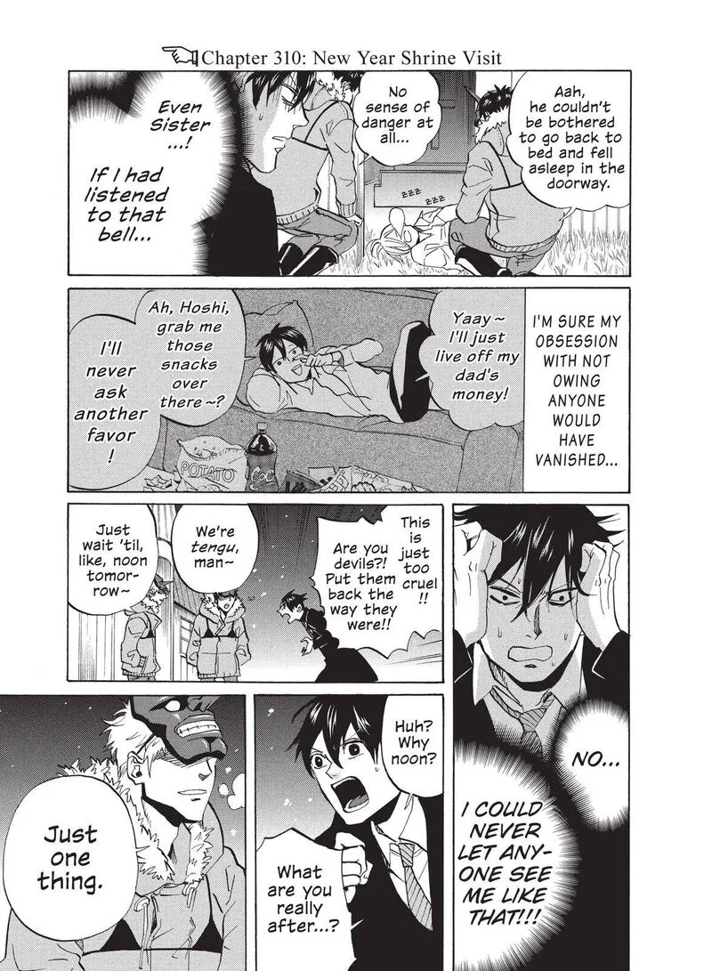 Arakawa Under the Bridge Chapter 310 page 1