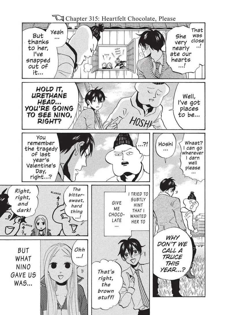 Arakawa Under the Bridge Chapter 315 page 1