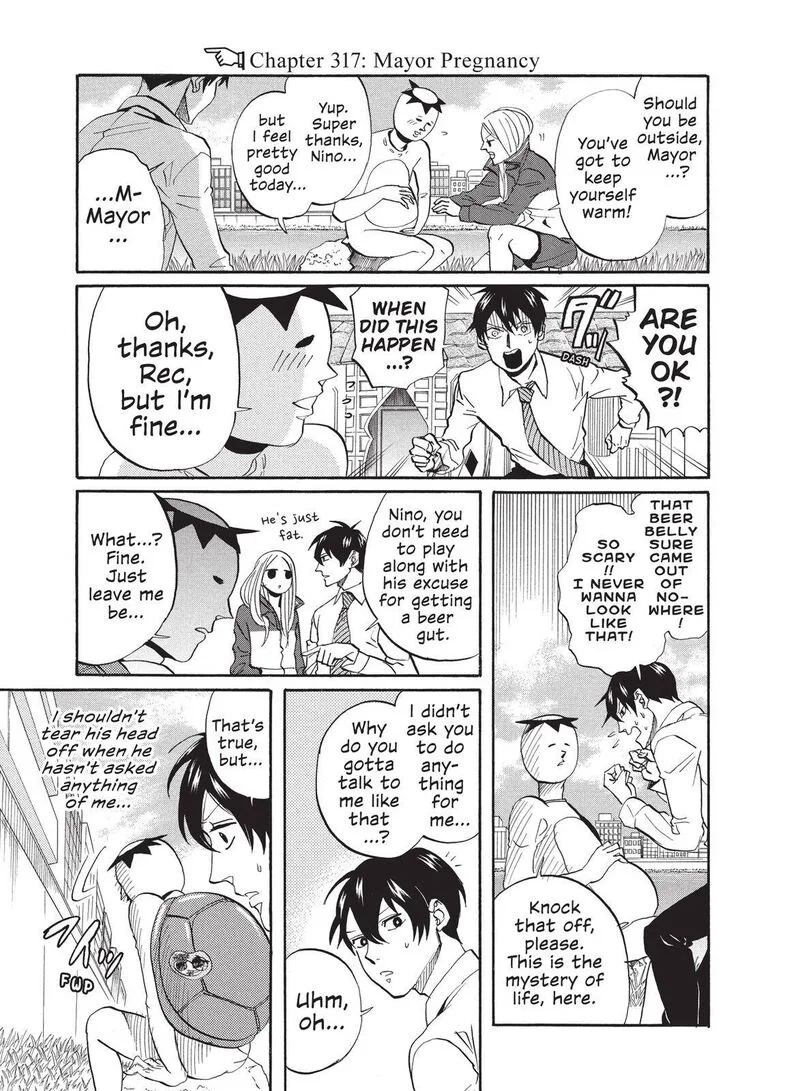 Arakawa Under the Bridge Chapter 317 page 1