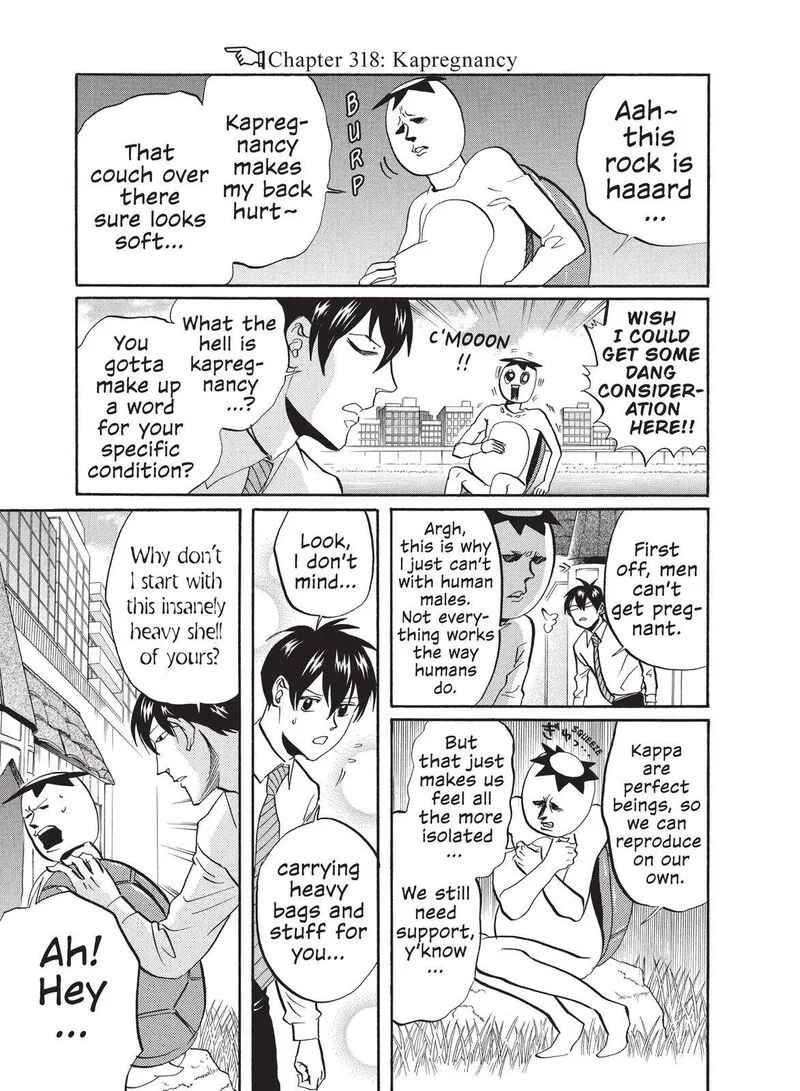 Arakawa Under the Bridge Chapter 318 page 1