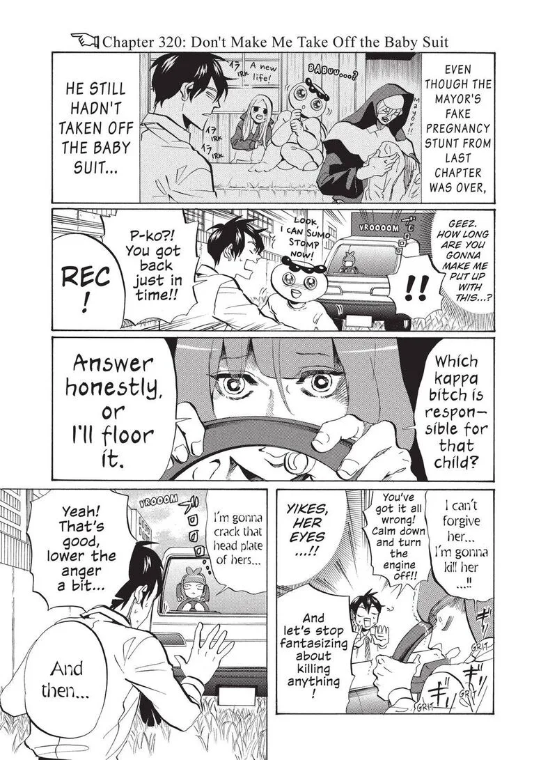 Arakawa Under the Bridge Chapter 320 page 1