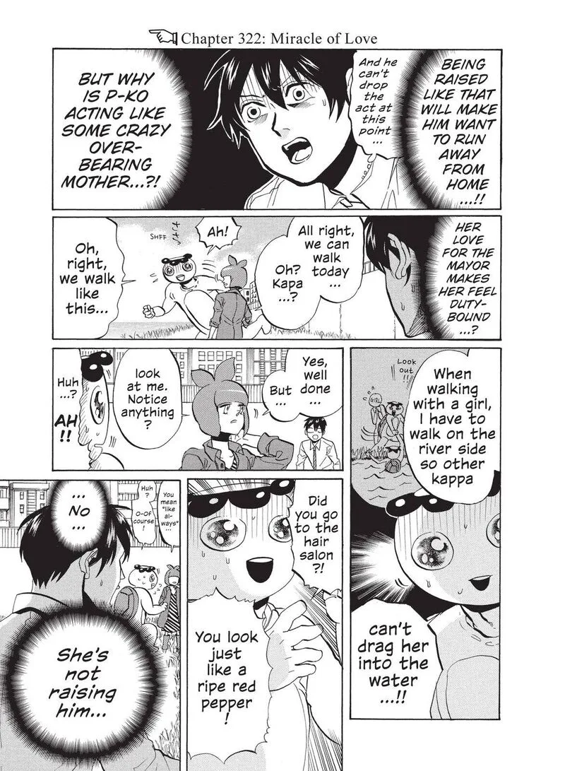 Arakawa Under the Bridge Chapter 322 page 1