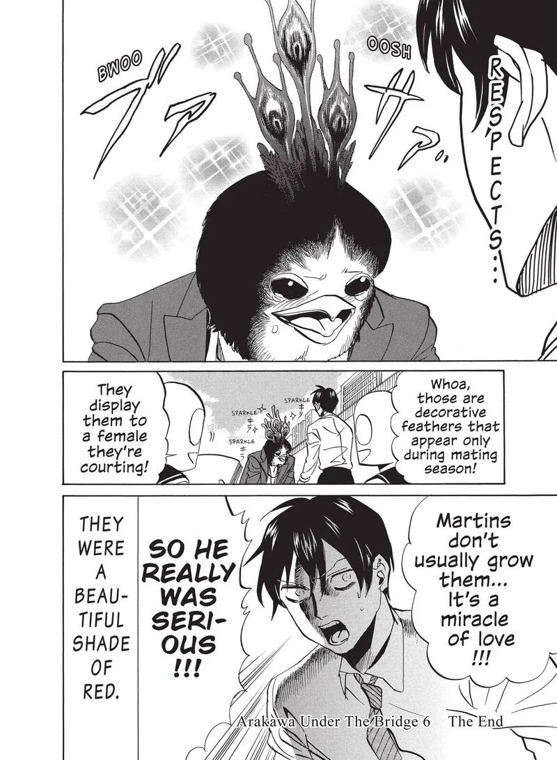 Arakawa Under the Bridge Chapter 325 page 6