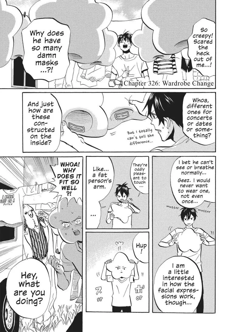 Arakawa Under the Bridge Chapter 326 page 6