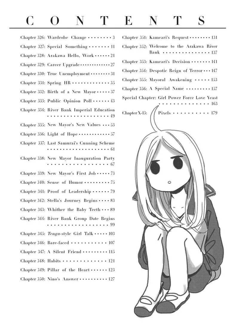 Arakawa Under the Bridge Chapter 326 page 3