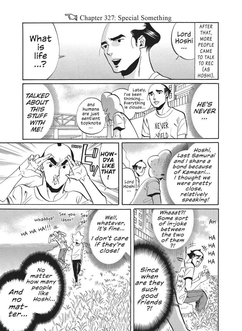 Arakawa Under the Bridge Chapter 327 page 1