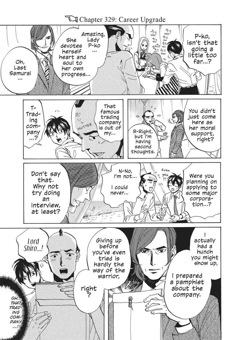 Arakawa Under the Bridge Chapter 329 page 1