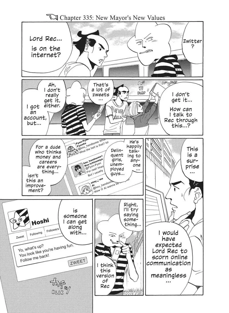 Arakawa Under the Bridge Chapter 335 page 3