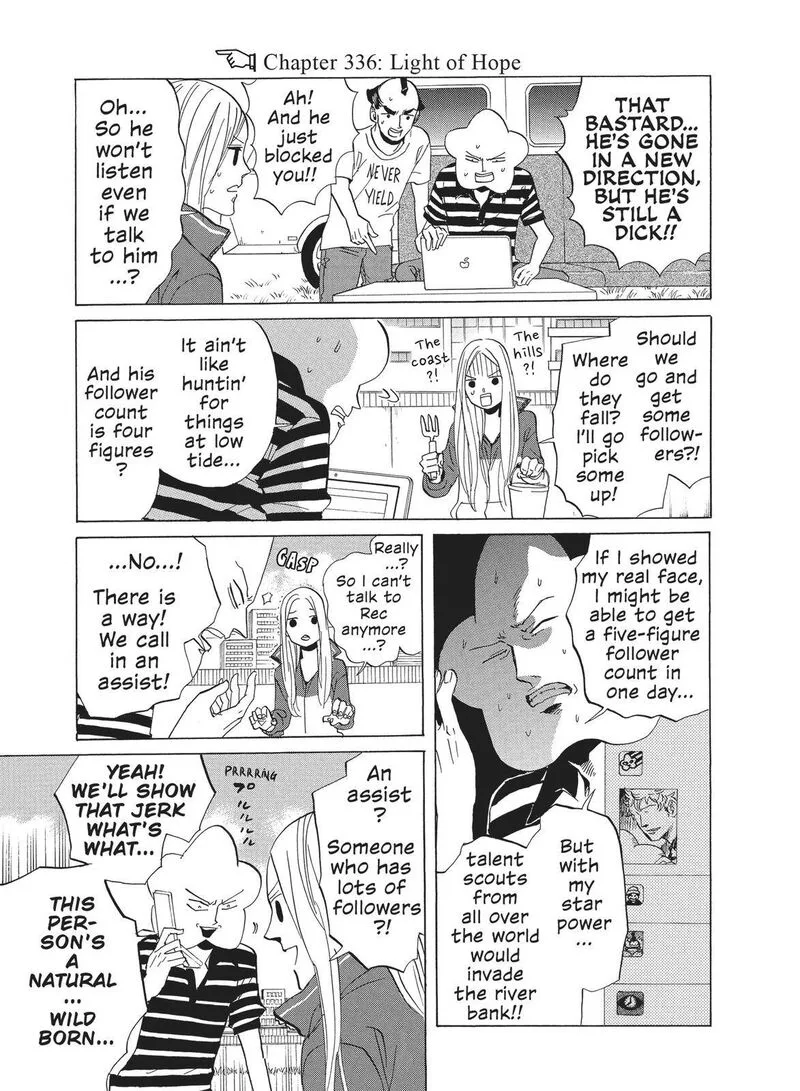 Arakawa Under the Bridge Chapter 336 page 1