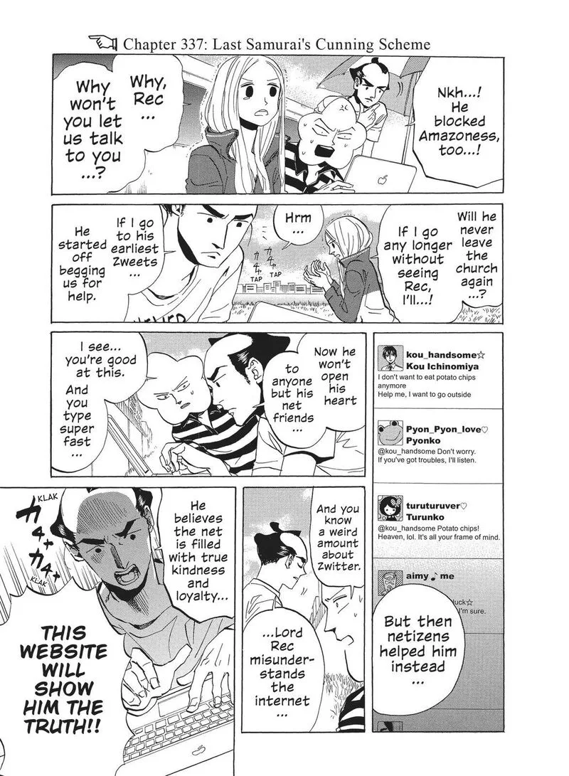 Arakawa Under the Bridge Chapter 337 page 1
