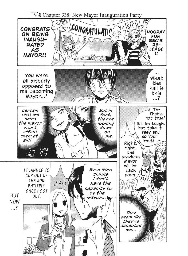 Arakawa Under the Bridge Chapter 338 page 3