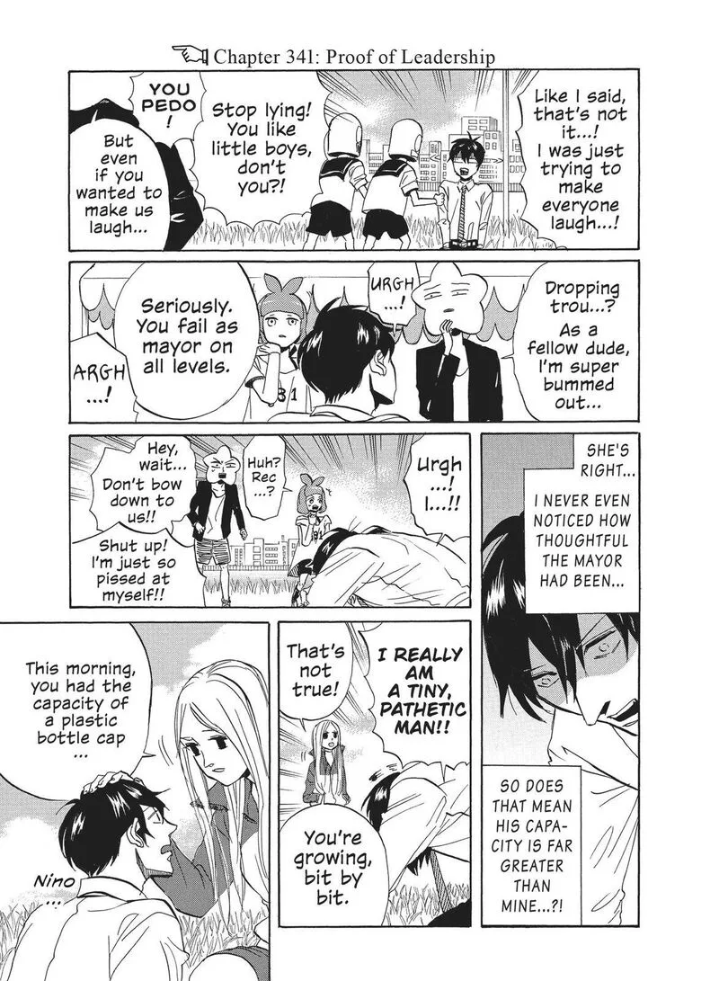 Arakawa Under the Bridge Chapter 341 page 1