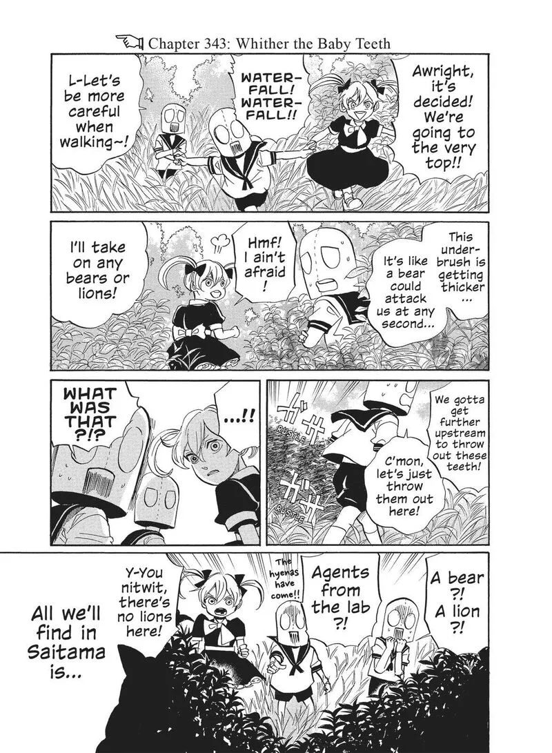 Arakawa Under the Bridge Chapter 343 page 1