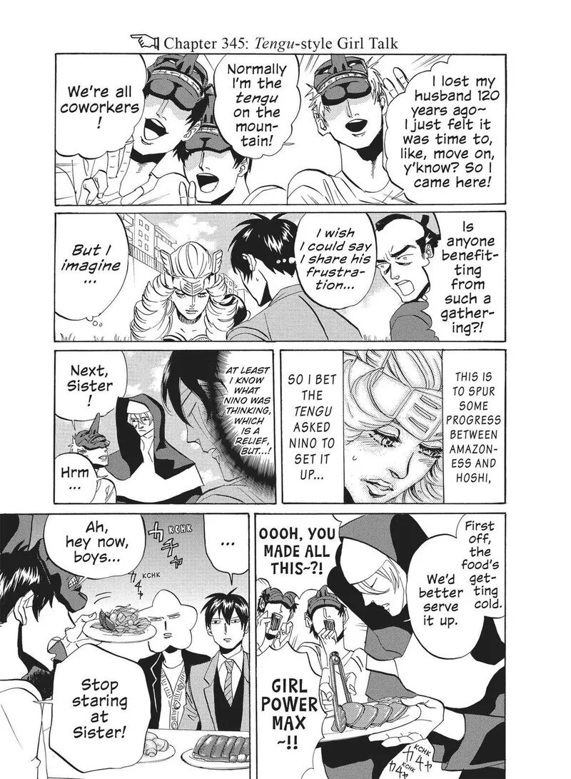 Arakawa Under the Bridge Chapter 345 page 1