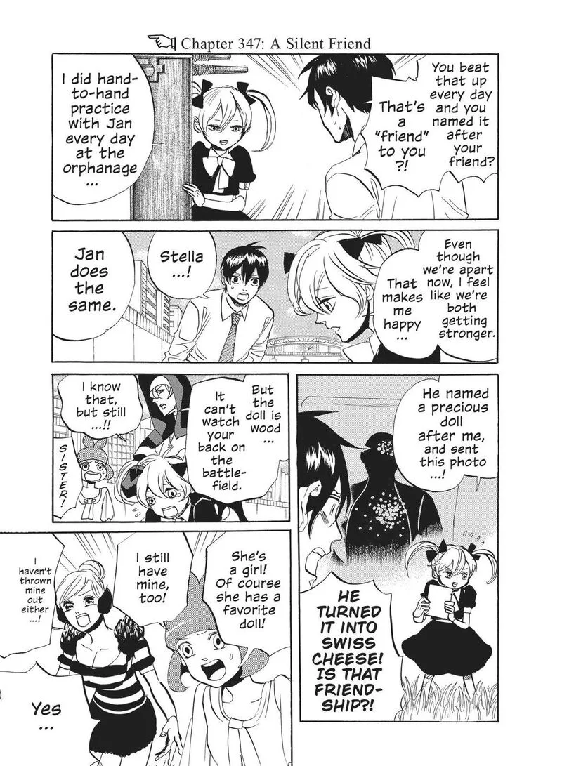 Arakawa Under the Bridge Chapter 347 page 3