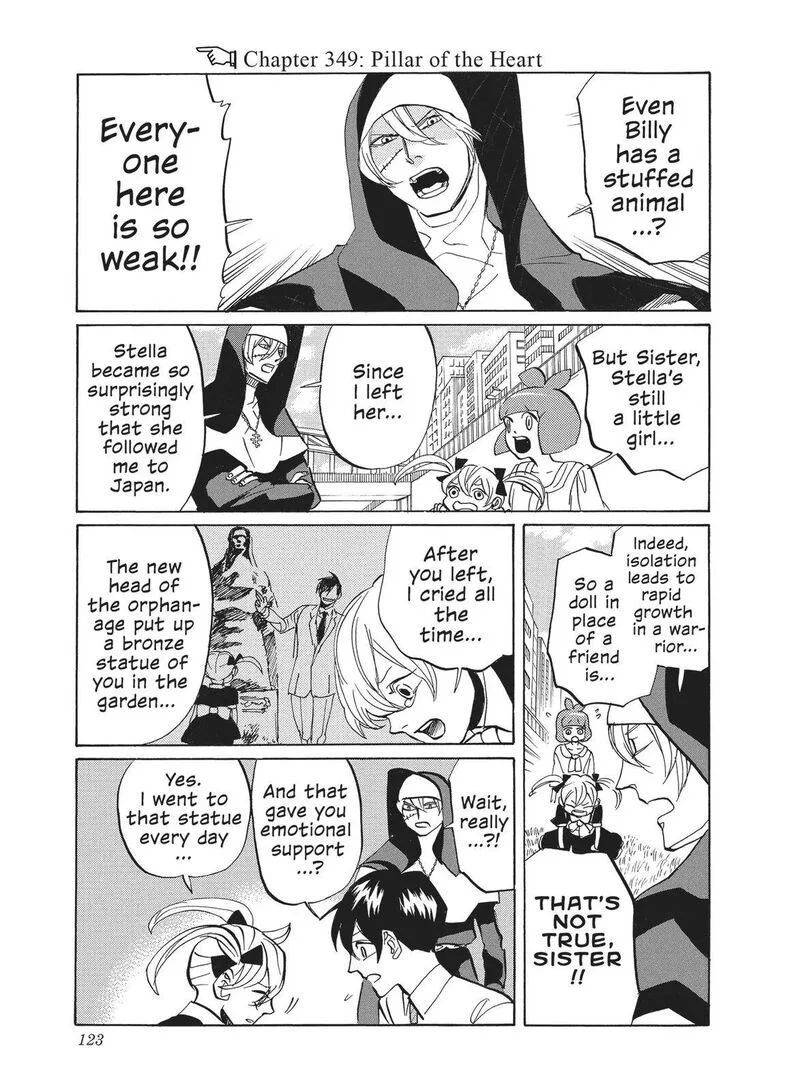 Arakawa Under the Bridge Chapter 349 page 1