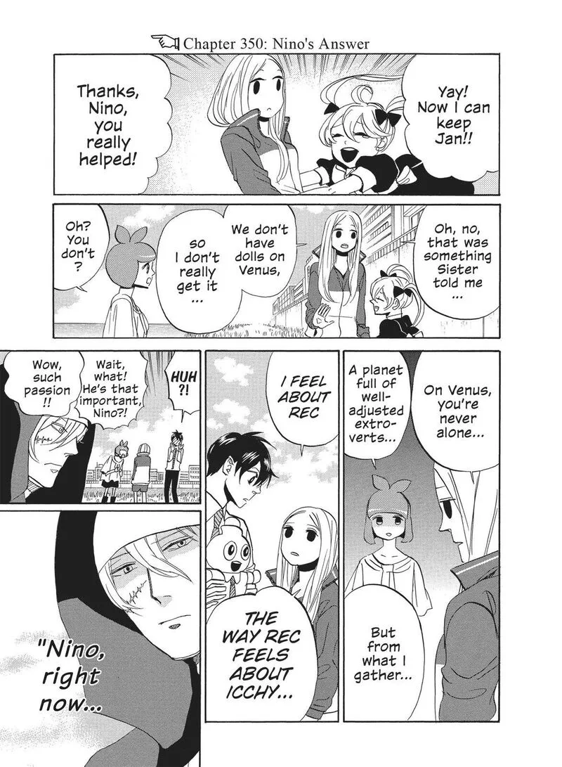 Arakawa Under the Bridge Chapter 350 page 1