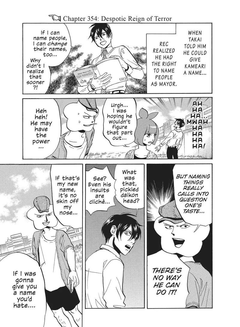 Arakawa Under the Bridge Chapter 354 page 3