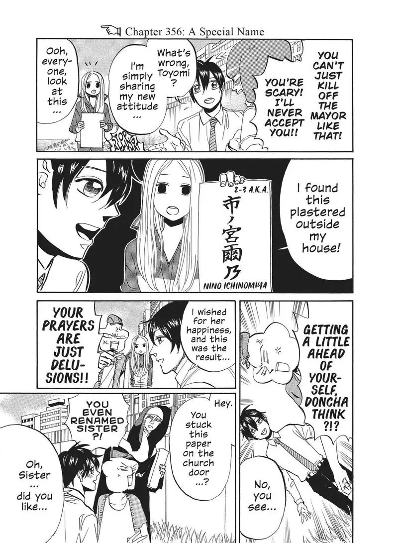 Arakawa Under the Bridge Chapter 356 page 1