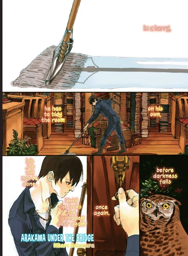 Arakawa Under the Bridge Chapter 375.5 page 17