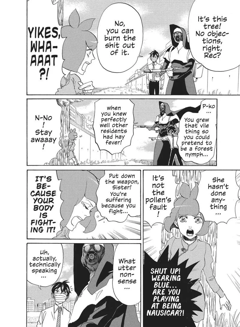 Arakawa Under the Bridge Chapter 375.5 page 8