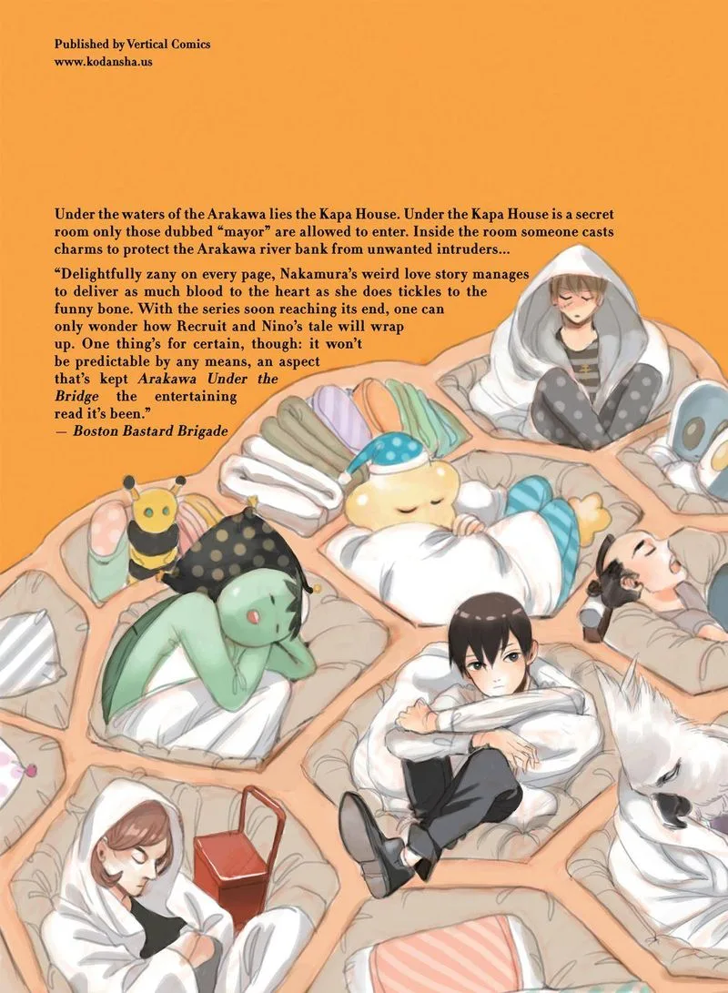 Arakawa Under the Bridge Chapter 375.5 page 18