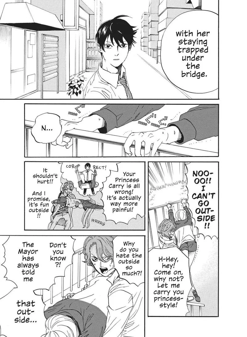 Arakawa Under the Bridge Chapter 381 page 7