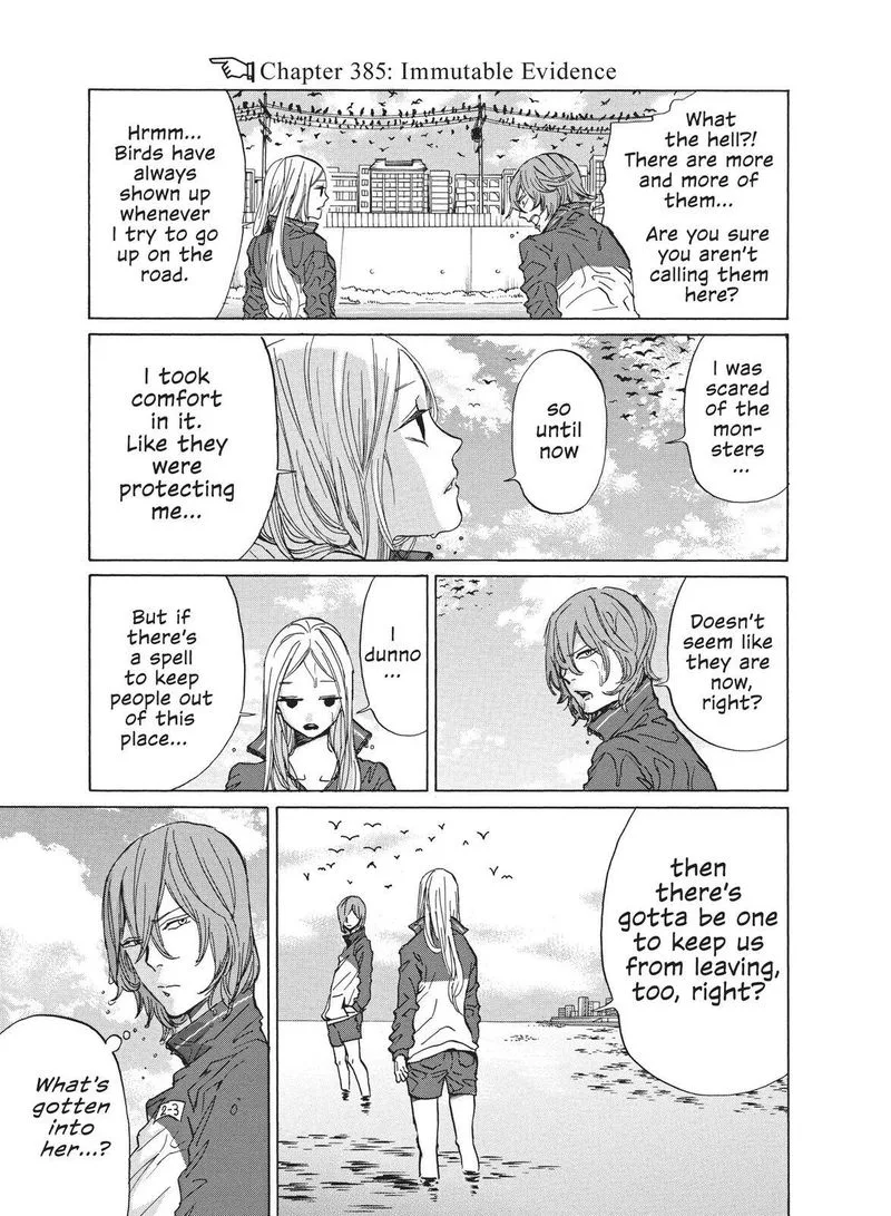 Arakawa Under the Bridge Chapter 385 page 1