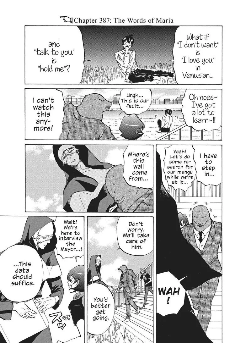 Arakawa Under the Bridge Chapter 387 page 3