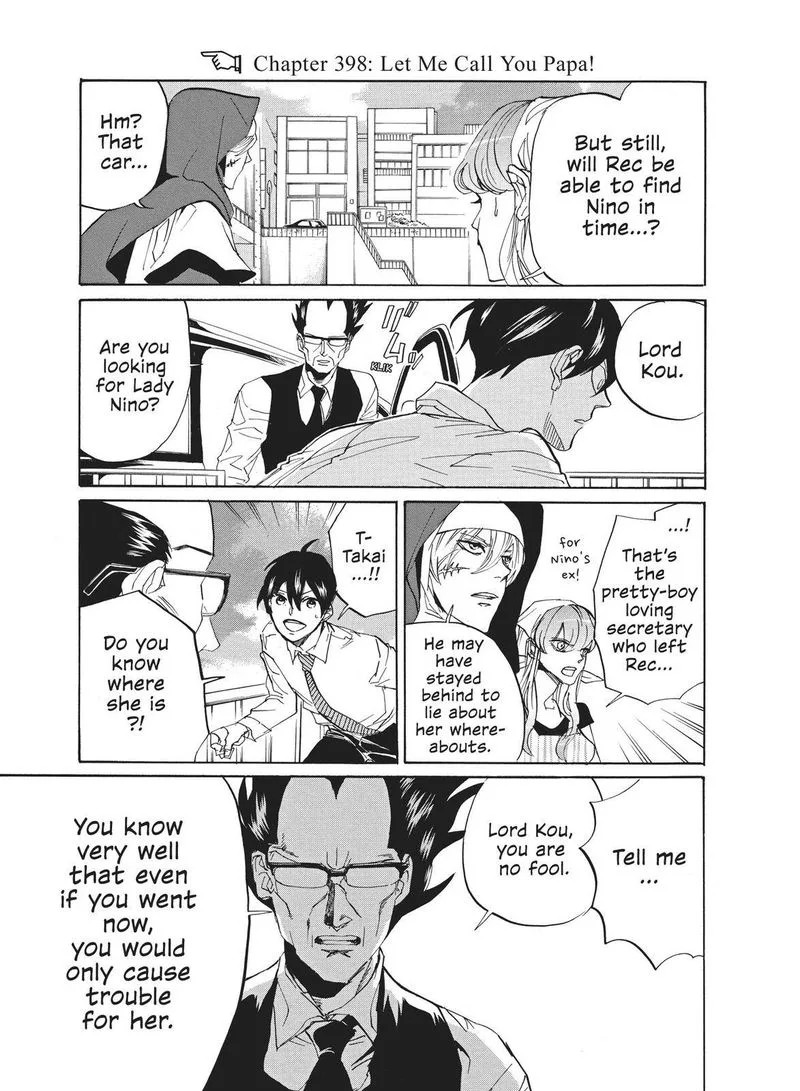 Arakawa Under the Bridge Chapter 398 page 3