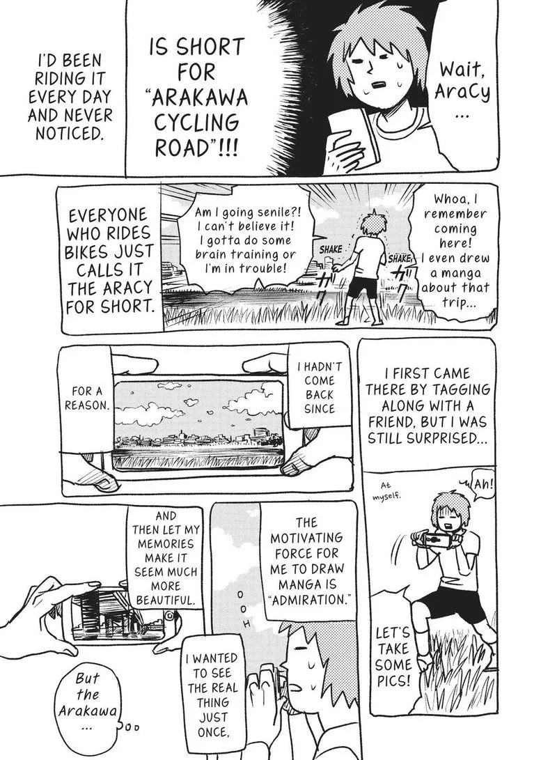 Arakawa Under the Bridge Chapter 401.5 page 8