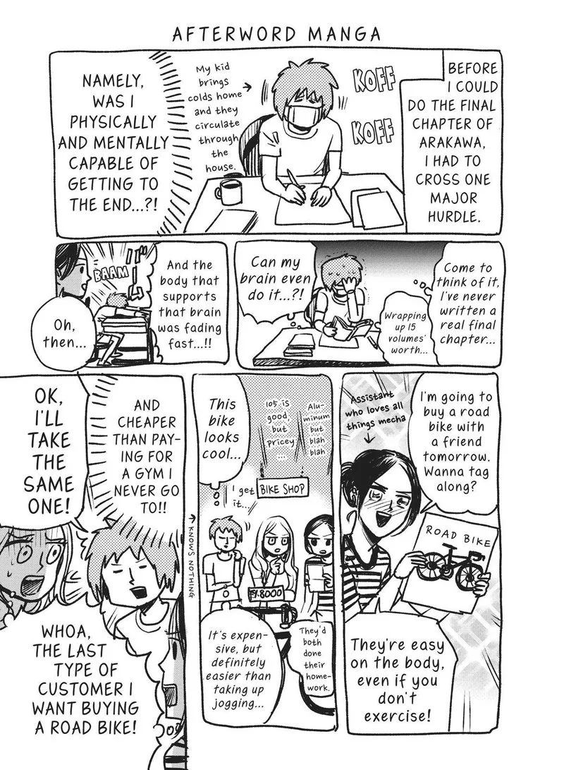 Arakawa Under the Bridge Chapter 401.5 page 4