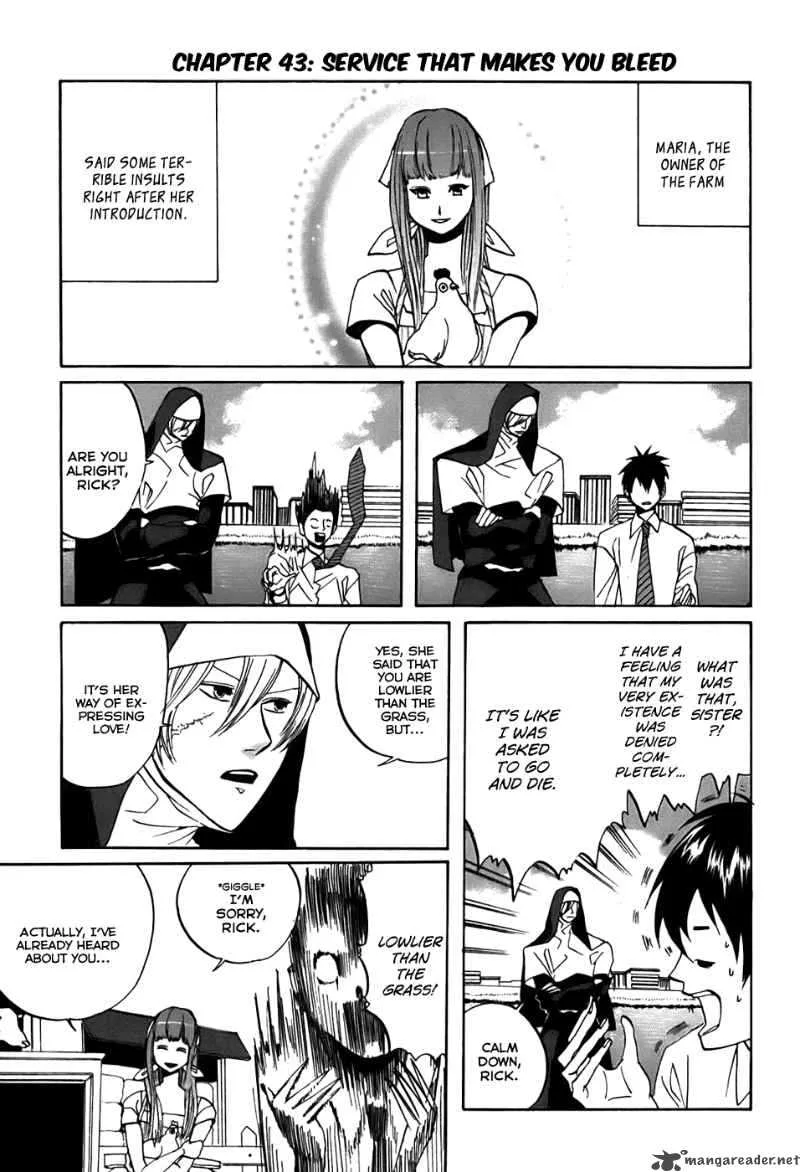 Arakawa Under the Bridge Chapter 43 page 1