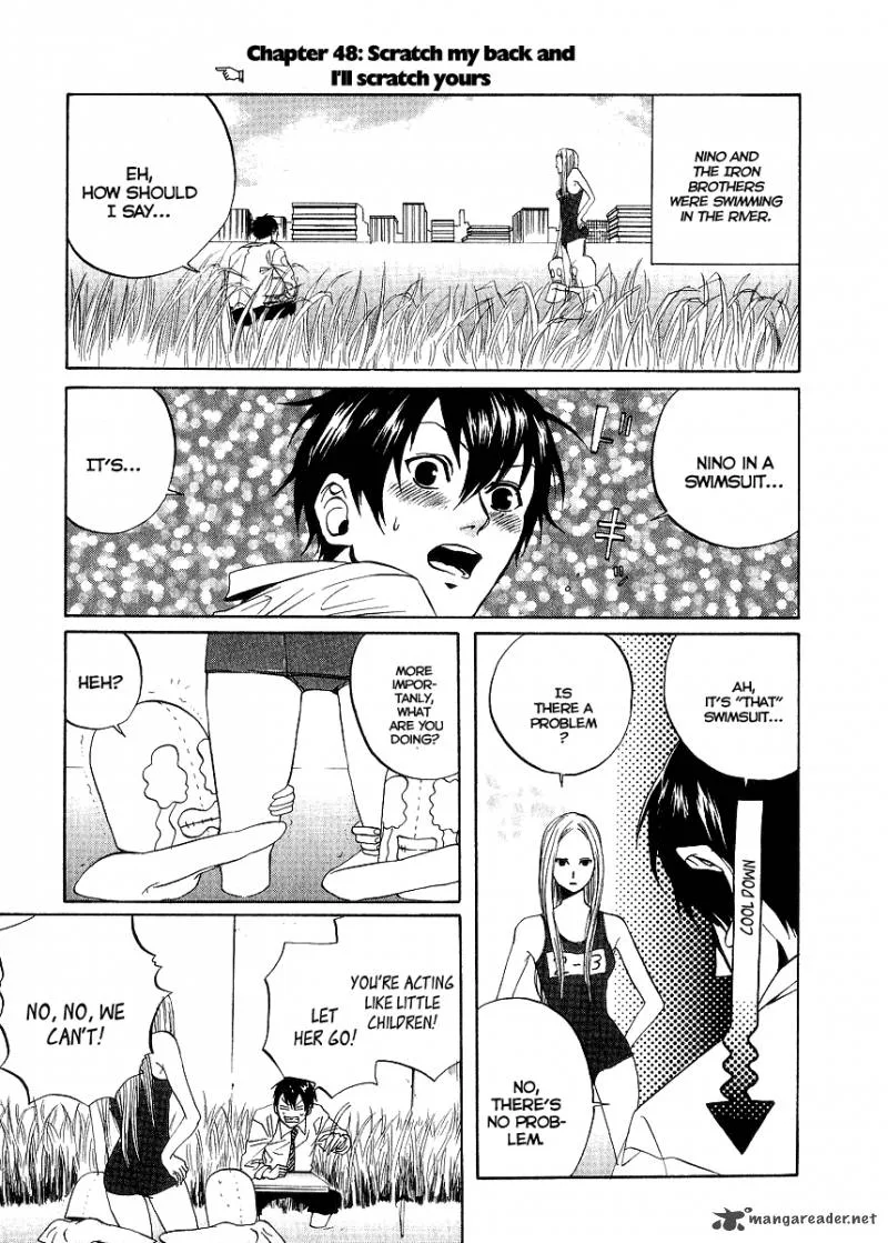 Arakawa Under the Bridge Chapter 48 page 8