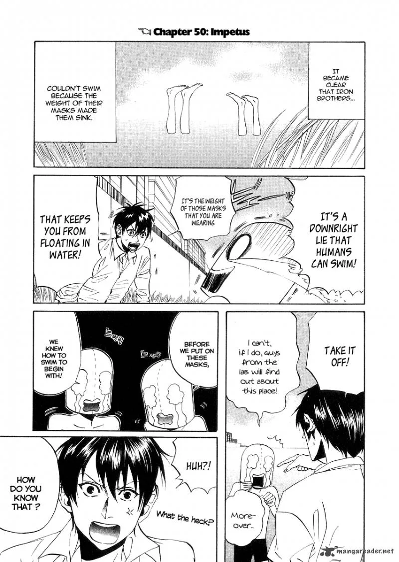Arakawa Under the Bridge Chapter 50 page 1