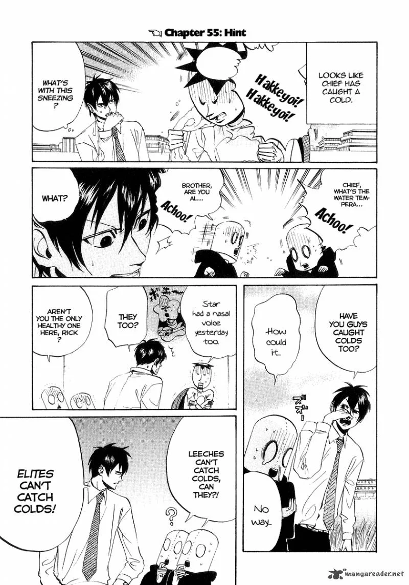 Arakawa Under the Bridge Chapter 55 page 1