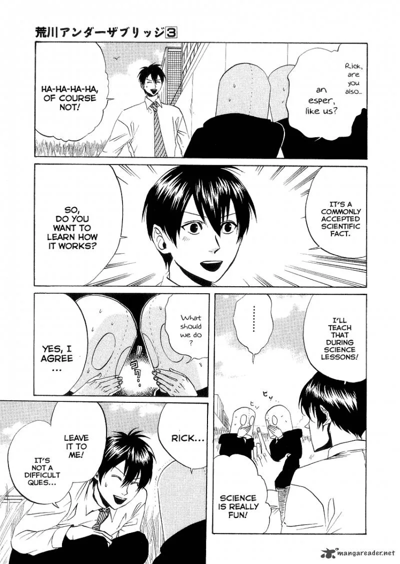 Arakawa Under the Bridge Chapter 59 page 3
