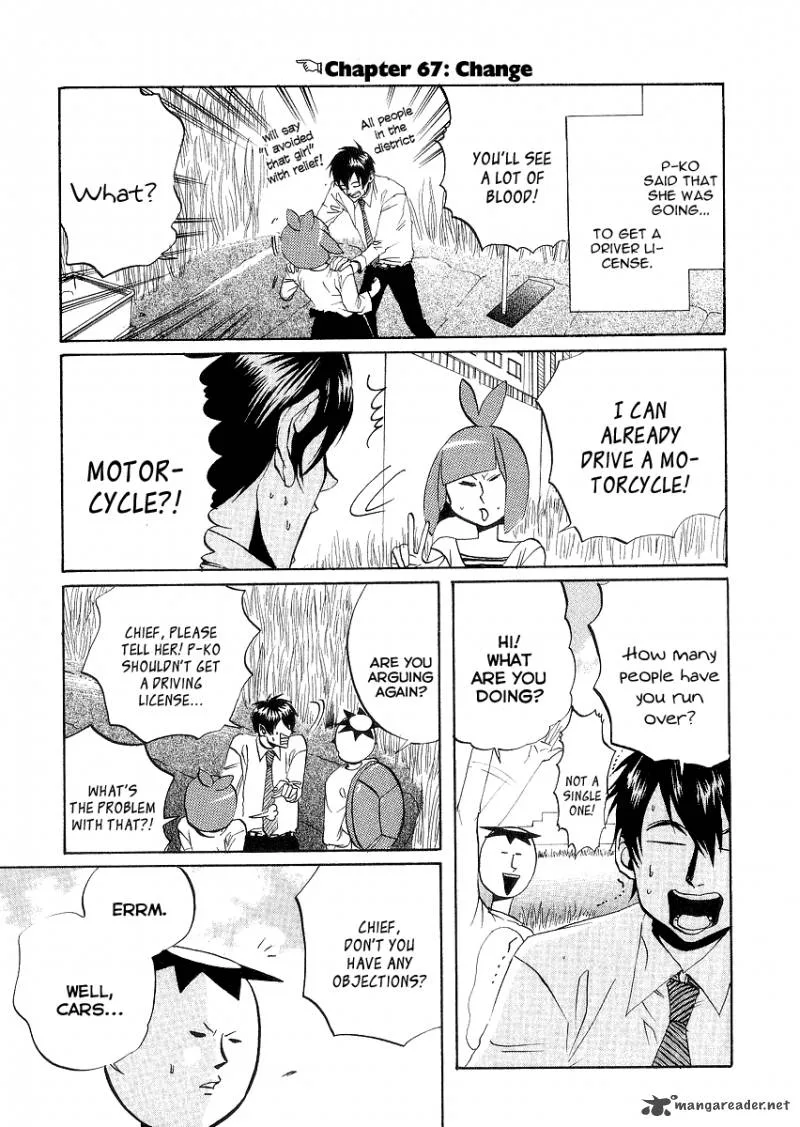 Arakawa Under the Bridge Chapter 67 page 1