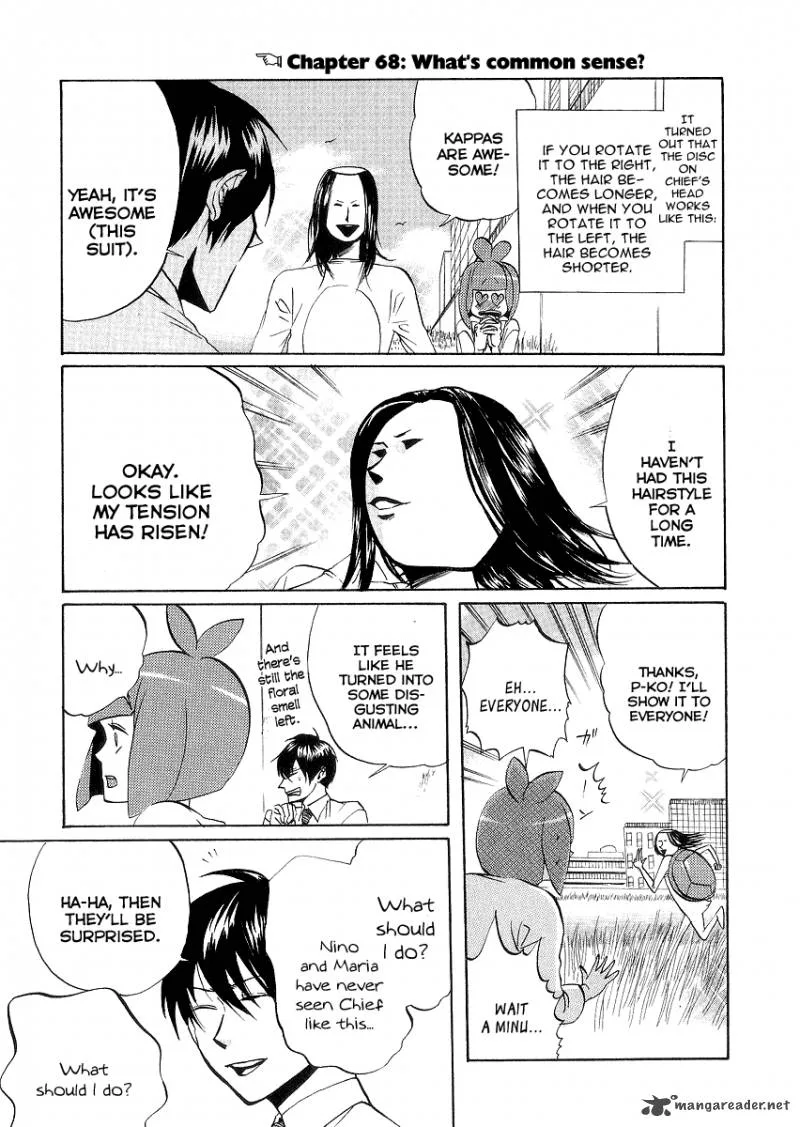 Arakawa Under the Bridge Chapter 68 page 1