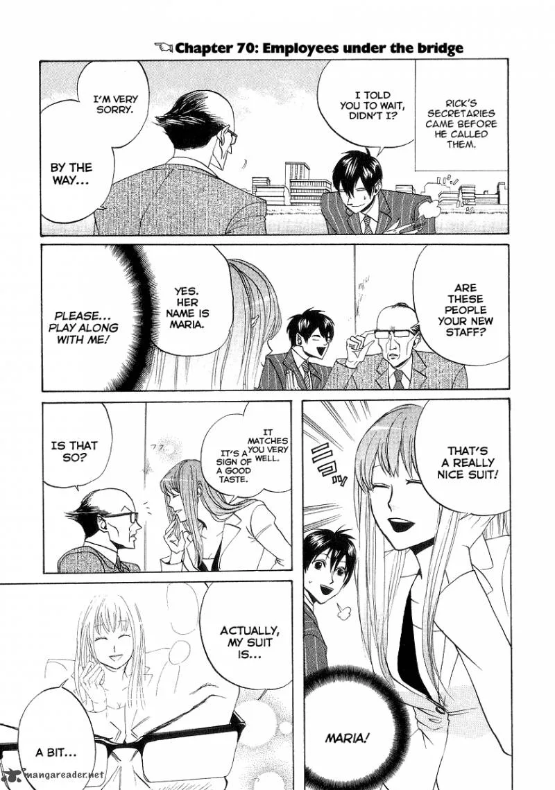 Arakawa Under the Bridge Chapter 70 page 1