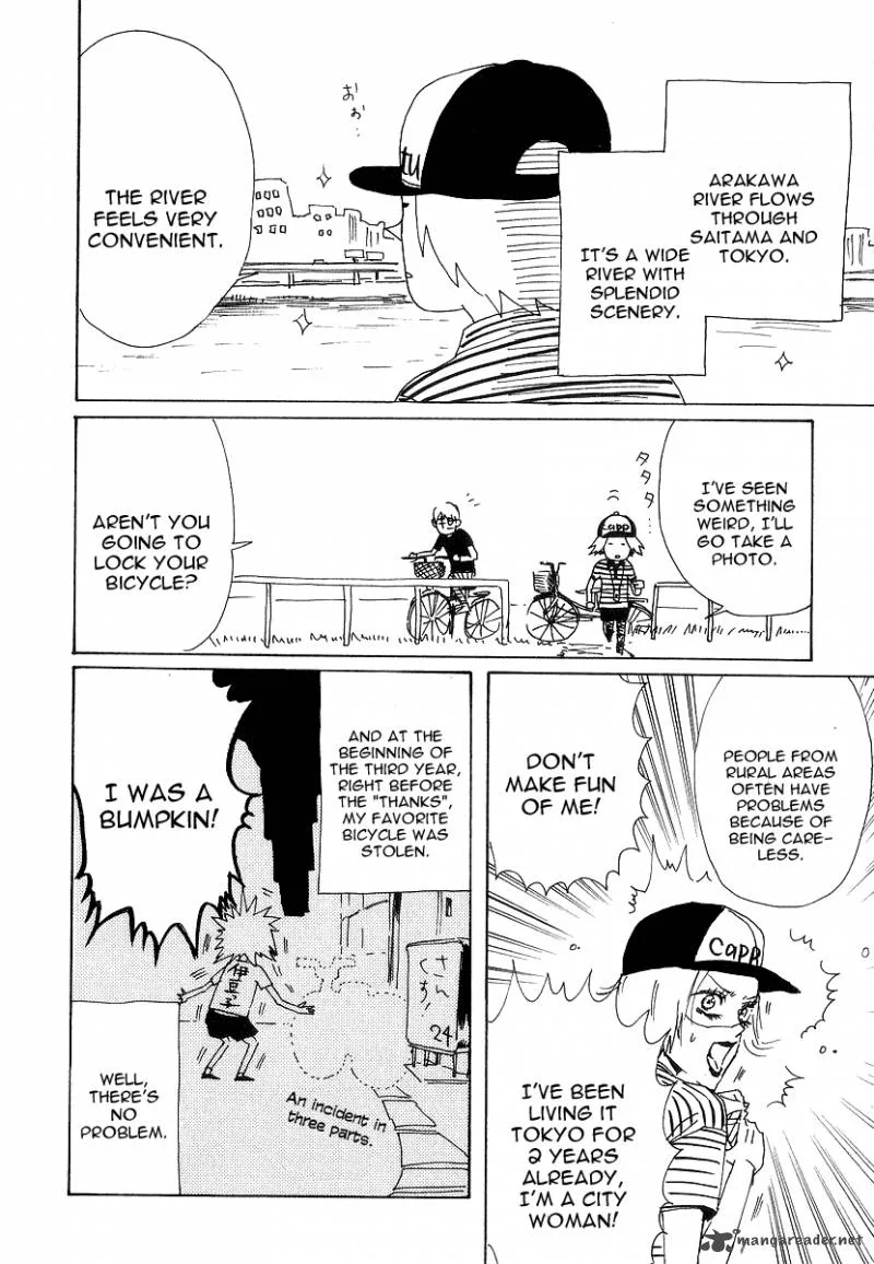 Arakawa Under the Bridge Chapter 77 page 8