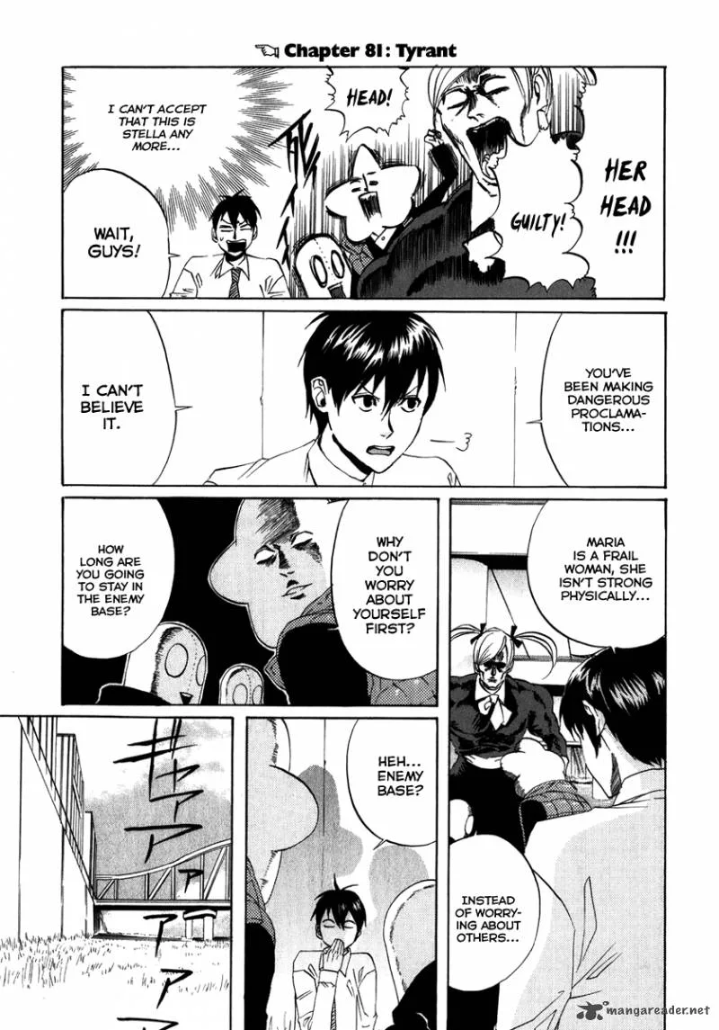 Arakawa Under the Bridge Chapter 81 page 3